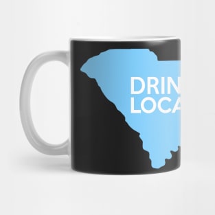 South Carolina Drink Local SC Blue Mug